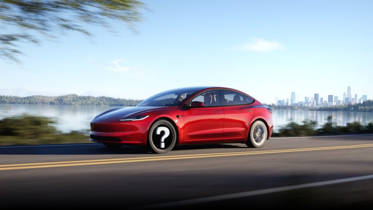 Tesla Model 3 Highland esce ora dalla fabbrica con pneumatici Hankook Ion Evo